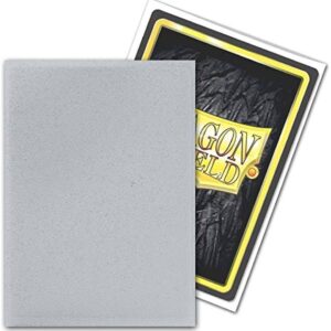 Dragon Shield Matte Silver 100-Ct