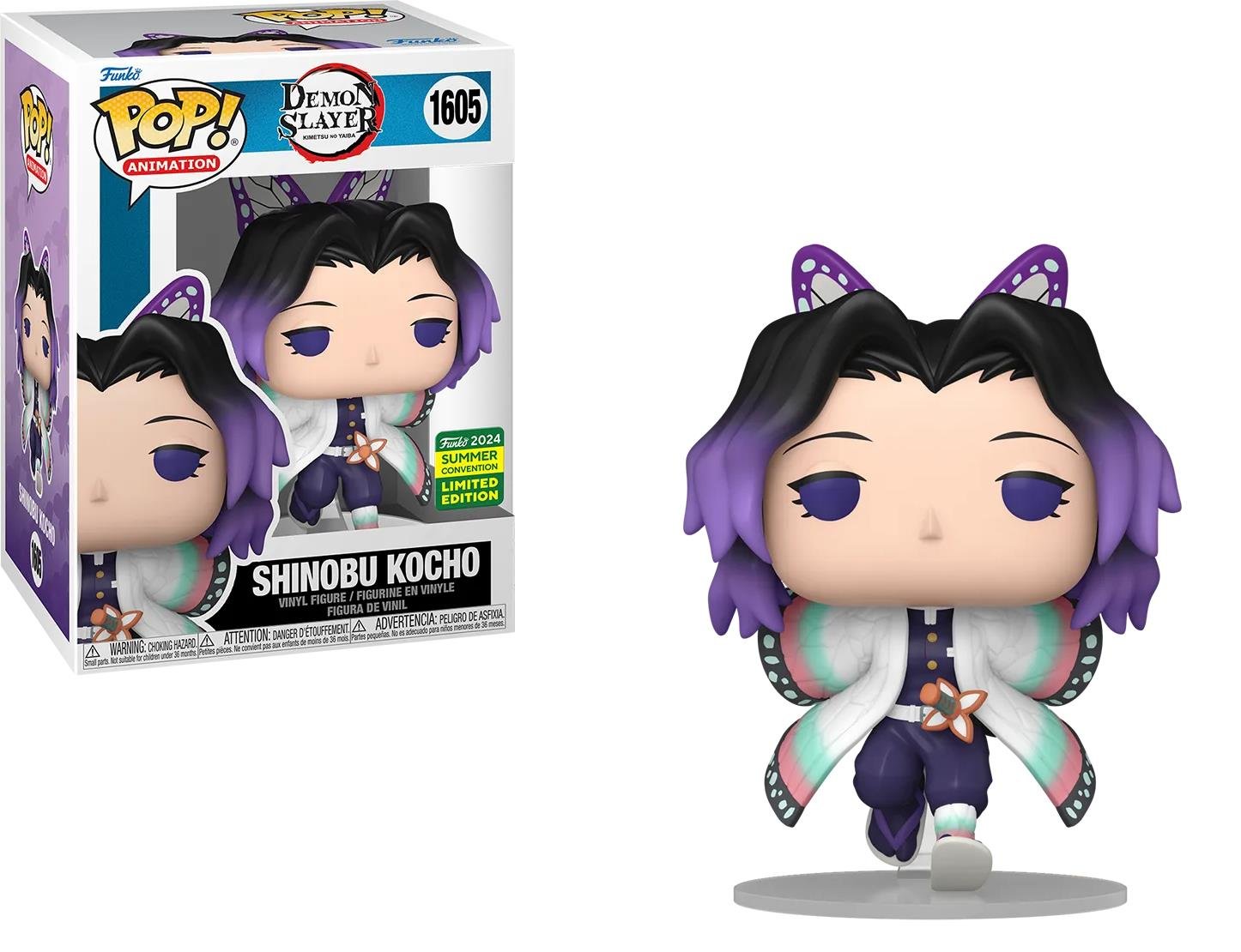 Φιγούρα Funko POP! Demon Slayer: Kimetsu no Yaiba - Shinobu Kocho #1605 (SDCC 2024 Exclusive)