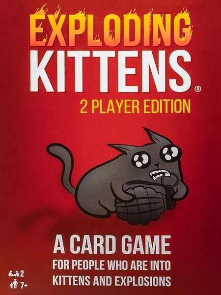 EXPLODING KITTENS - 2 PLAYER EDITION
